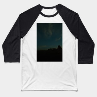 Orion over Stonehenge Baseball T-Shirt